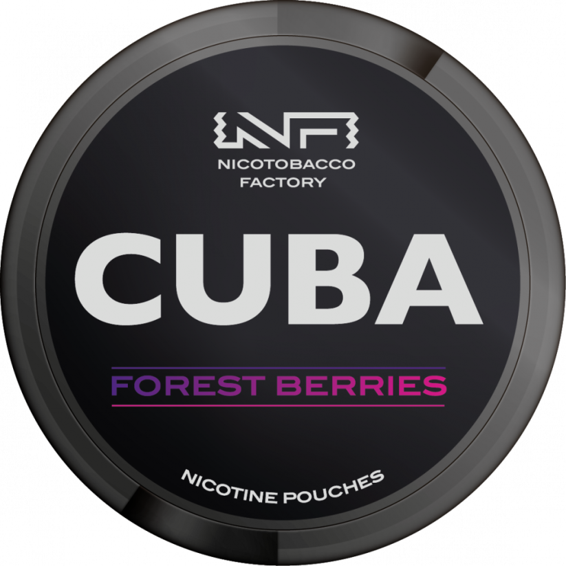 CUBA BLACK, FOREST BERRIES (lesní ovoce) - EXTREME STRONG