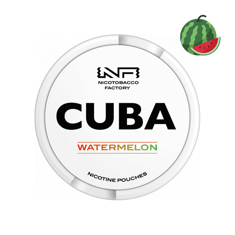 CUBA WHITE, WATERMELON (vodní meloun) - LIGHT