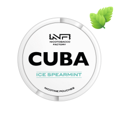 CUBA WHITE, ICE SPEARMINT (ledová máta) - EXTRA STRONG