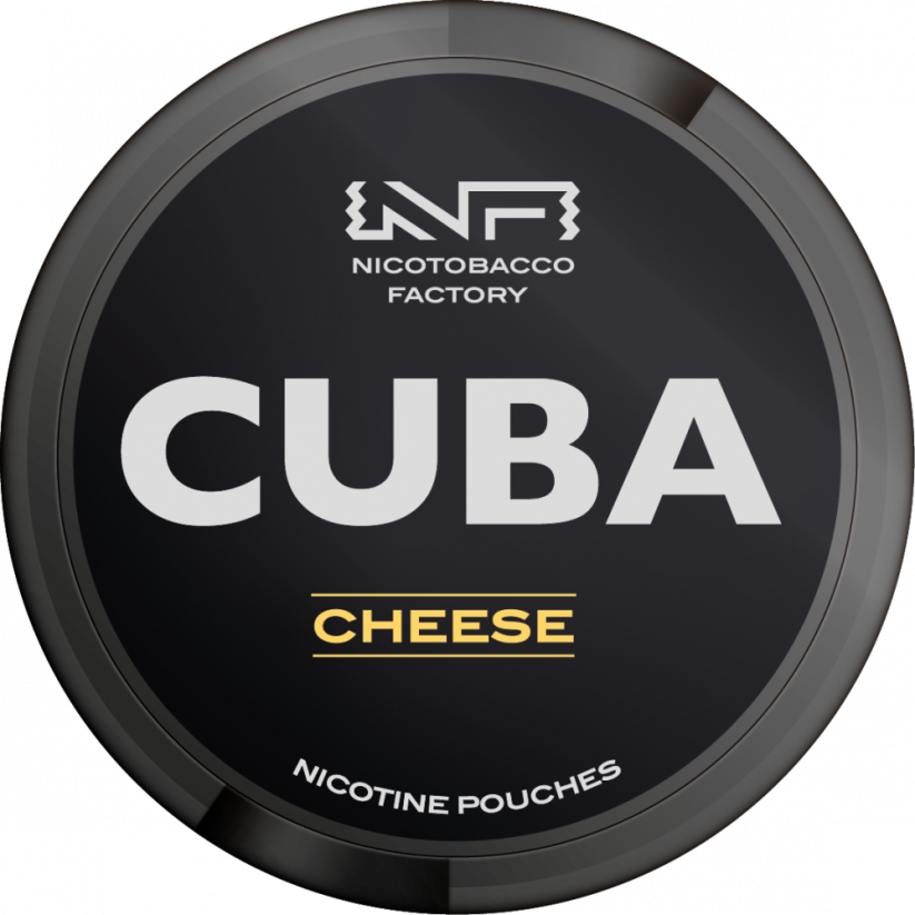CUBA BLACK, CHESSE (sýr) - EXTREME STRONG