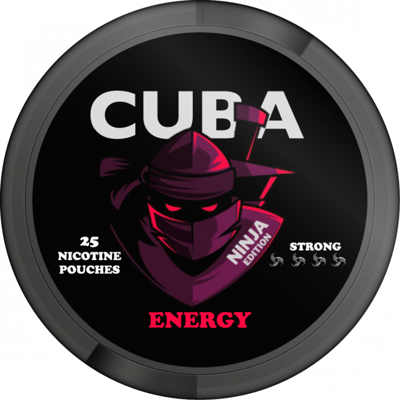 CUBA NINJA EDITION, ENERGY (energetický) - SUPER STRONG