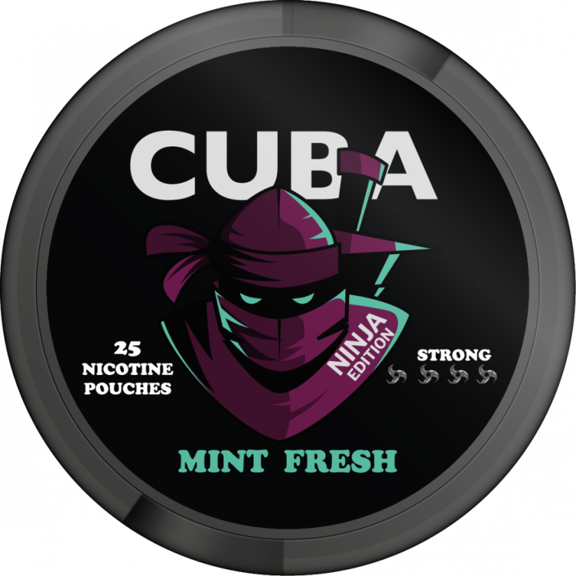 CUBA NINJA EDITION, MINT FRESH (čerstvá máte) - SUPER STRONG