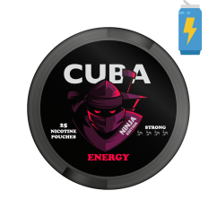 CUBA NINJA EDITION, ENERGY (energetický) - SUPER STRONG