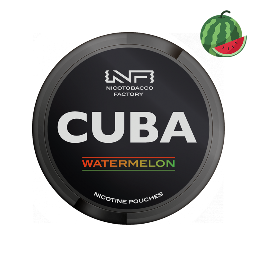 CUBA BLACK, WATERMELON (vodní meloun) - EXTREME STRONG