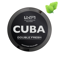 CUBA BLACK, DOUBLE FRESH (dvojitý fresh) - EXTREME STRONG