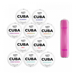 MIX 10 kusů - CUBA WHITE + dárek zdarma (prémiová cigareta HQD)