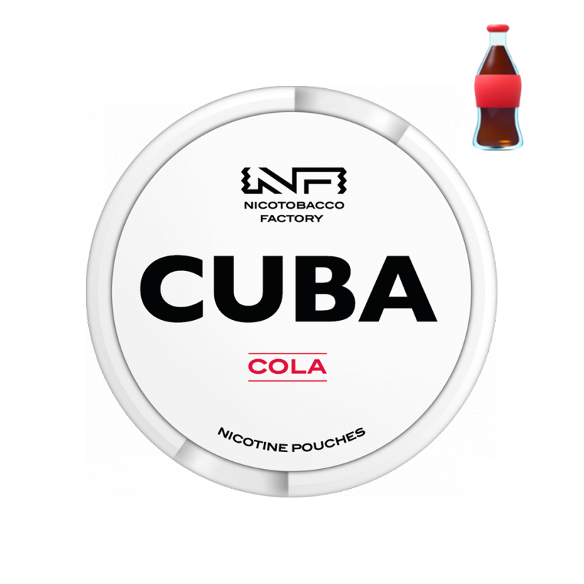 CUBA WHITE, COLA (ledová kola) - MEDIUM STRONG
