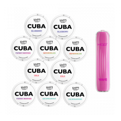 MIX 10 kusů - CUBA WHITE + dárek zdarma (prémiová cigareta HQD)
